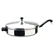 Farberware Classic 12-Inch Fry Pan with Lid and Helper Handle