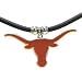 Texas Longhorns Logo Pendant Rubber Necklace