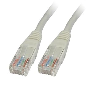 C?ble raccordement RJ45 Ethernet r?seau Cat5e 1m