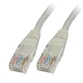 C�ble raccordement RJ45 Ethernet r�seau Cat5e 15m UTP Connecteurs moul�s