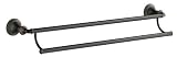 KOHLER K-10553-BRZ Devonshire 24-Inch Double Towel Bar, Oil-Rubbed Bronze