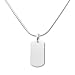 925 Sterling Silberanhänger Dog Tag SP-145