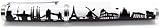 Jac Zagoory Ripple Pen World Skyline Rollerball Pen - JZ-PEN56