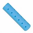 Soft 'N Style 5/8" Diameter, Long Smooth Magnetic Rollers Blue (Pack of 12)