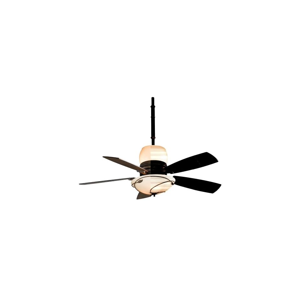 Fanimation Hf7200bz Hubbardton Forge Leaf Ceiling Fan With 5
