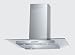 Tempered Glass 36 Stainless Steel Kitchen Island Range Hood Vent