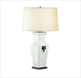 Robert Abbey 215 Shaolin Table Lamp in Celadon Glazed Ceramic