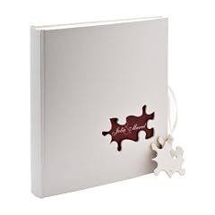 Walther UH-173 Hochzeitsalbum - Puzzle mit Ausstanzung zur pers�nlichen Gestaltung, 60 Seiten, 28 x 30,5 cm beige
