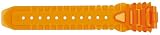 TechnoMarine 9108 MoonSun 17-mm Orange Gel Strap with Single-Buckle