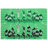 Kaskey Kids Football Guys Green vs. Black Figure Set