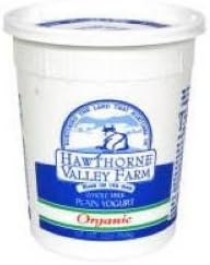 Hawthorne Valley Organic Whole Milk Plain Yogurt, 32 Ounce -- 6 per case.