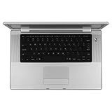 iSkin Protouch Keyboard Protector for 15/17" MacBook Pro, PowerBook and iBook (Eclipse Black with Printed Keys)