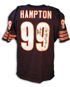Dan Hampton Signed Chicago Bears Throwback Blue Jersey - SBXX Champions