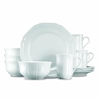 Miksasa Antique White 12-Piece Dinnerware Set