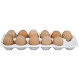 Elizabeth Karmel's 13-inch Porcelain Egg Crate, 12-Egg Capacity