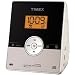 Timex MP3 Stereo CD Dual Alarm Clock Radio with Digital Tuning - Silver (T612S)
