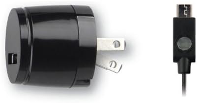 Qmadix Travel Charging-Data Sync Kit with Micro USB/USB Travel Charging Hub - 1.0AMP and Micro USB Charging/Sync Cable - Retail Packaging - Black