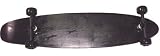 Black Kicktail Longboard Complete W/ Kryptonics Wheels