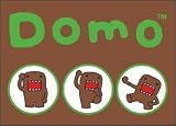 Domo-Kun Circles - Button Magnet