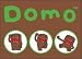 Domo-Kun Circles - Button Magnet