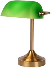 Lucide 17504/01/03 Banker Lamp E14 Verre Vert
