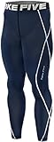 New 018 Take Five Skin Tights Compression Leggings Base Layer Navy Running Pants