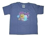 SpongeBob Floral Bloom Youth Girl's Rule Violet T-shirt