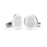 Brown University Sterling Silver Cufflinks