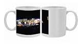 View of traffic through taxi windscreen Photo Mugs