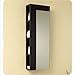 Read Espresso Bathroom Linen Cabinet with Large Mirror Door Details Espresso Bathroom Linen Cabinet with Large Mirror Door
