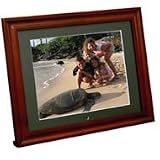 Portable USA 10.4-Inch PU10WE 1 GB Digital Picture Frame with Two Wood Frames