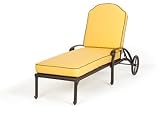 Caluco Florence Single Chaise Cast Aluminum - 777-9