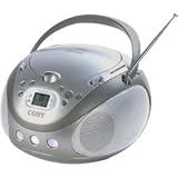 Buy CD MP3 Boombox with AM FM Tuner  by Coby