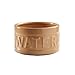 Mason Cash Cane Lettered Stoneware Water Bowl, 15 cm