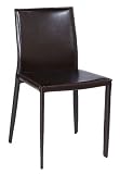 EuroStyle Shen Leather Dining of 4