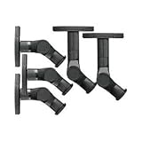 Sanus Systems Wms5-B Wall Or Ceiling Speaker Mounts (Black, 5-Pk)