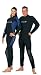 Tilos 5/4mm Men's Titanium Cold Water Semi-Dry Seal Suit for Scuba Diving