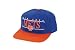 MLB Men's New York Mets Nineties Snapback Cap (Royal/Orange, Adjustable)