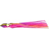 Boone Big Game Trolling Skirt (Pack of 2), Purple Pink Yellow Stripes, 9 1/2-Inch