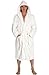 Alexander Del Rossa Men's Terry Cotton Hooded Bathrobe