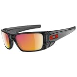 Oakley Fuel Cell Sunglasses Black Ink/Ruby Iridium, One Size