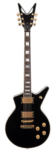 Dean Cadi 1980 Guitar, Gold Hardware, Classic Black