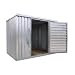 Galvanized Steel Outdoor Storage Shed 9'2"W X 6'1"D X 7'1"H