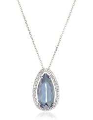 Kalan by Suzanne Kalan English Blue Topaz Pear Shape Necklace