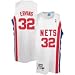 adidas New Jersey Nets #32 Julius Erving White Swingman Basketball Jersey