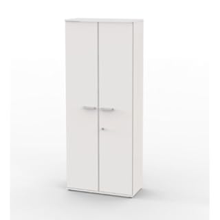 Wellemöbel Aktenschrank Anbauteil Quicks mit 4 Böden 80cm weiß