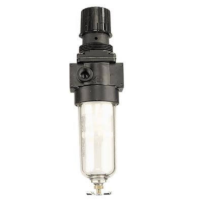 Milton Air Filter Regulator Piggyback - 3/8in. NPT Inlet, 150 PSI, Model# 1110