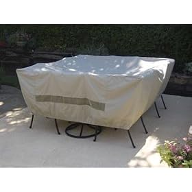 Square Patio Table / Chair Covers : 78 x 78 x 30 KSquare Patio Table / Chair Covers