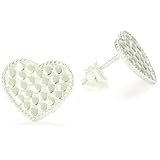 Anna Beck Designs Gili Wire Rimmed Heart Sterl