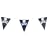Pennant Bunting (6m, plastic) - Pirate